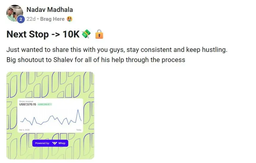 Nadav Madhala - AI Growth Lab student result